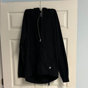 Six Black Zipup Jacket
